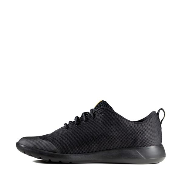 Clarks Girls Scape Geo Youth School Shoes Black | CA-813926